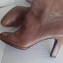 Genuine leather boots knee high lining leather also Image 3