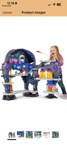 Imaginext Dc Super Friends Super Surround Batcave