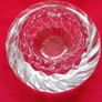 2 Vintage Danish Crystal Tealight Holders Image 2