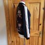lightweight black floral casual jacket size 8 Postage included Image 3