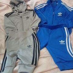 Adidas baby boy track suits x2