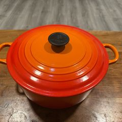 Le Creuset 26cm Cast Iron Casserole Volcanic