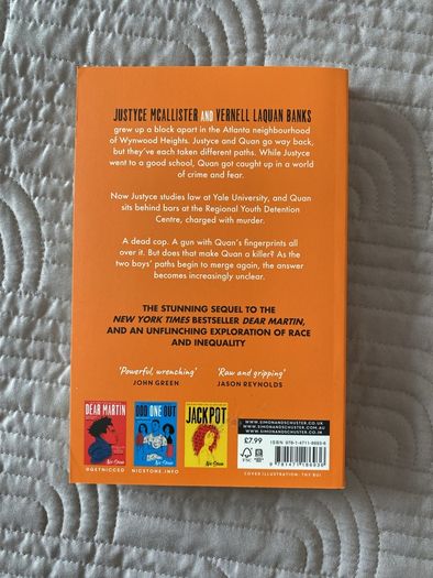 Book - Nic Stone - Dear Justyce
