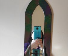 Unique vintage mirror