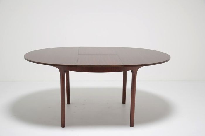 Vintage Rosewood Dining Table & 6 Dining Chairs Set by Tom Robertson for McIntosh, 1960s
