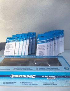 Air belt sander by silverline with spare belts
