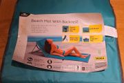 Foldable Beach mat with backrest NEW