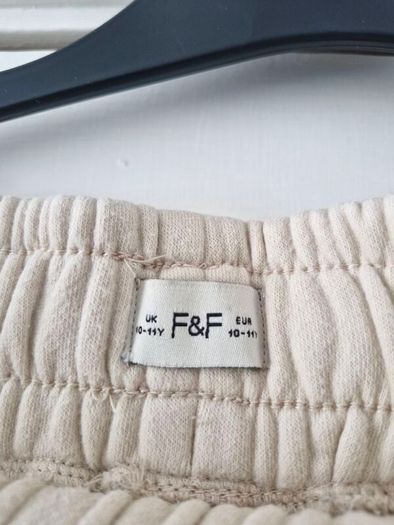 F&F cream tracksuit bottoms