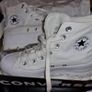White chunky converse lugged Image 6