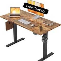 Electric Standing Desk, 100 x 60 cm Height Adjustable