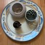 Gorgeous vintage Swedish Ceramics, vase, candleholder Image 2