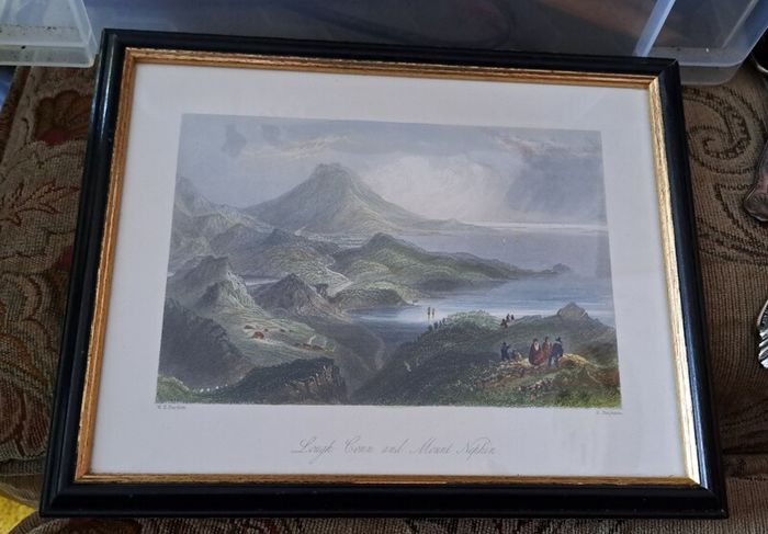 County Mayo Lough Conn and mount Nephin