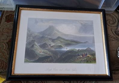 County Mayo Lough Conn and mount Nephin
