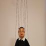 Rabbi Handmade Wooden Marionette Image 9