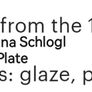 Vintage Ceramic Schlogl Vienna Austria Mini-Plate Image 3
