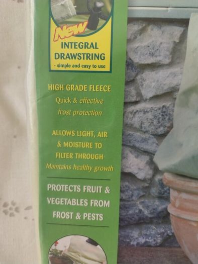 Garden Fruit Cage, Potato Tubs, Fleece Jackets, Weed Fabric