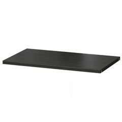 IKEA Besta Black-Brown Wood Grain Shelf