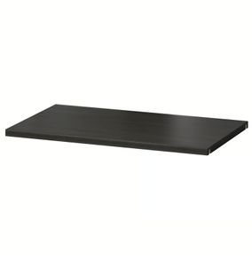 IKEA Besta Black-Brown Wood Grain Shelf