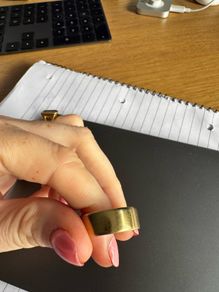 Oura Ring 4 Size 8 (Gold)