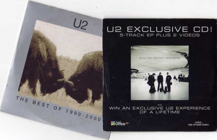 Promo -  U2 Dvd/cd