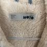 Fur lined denim jacket Image 4