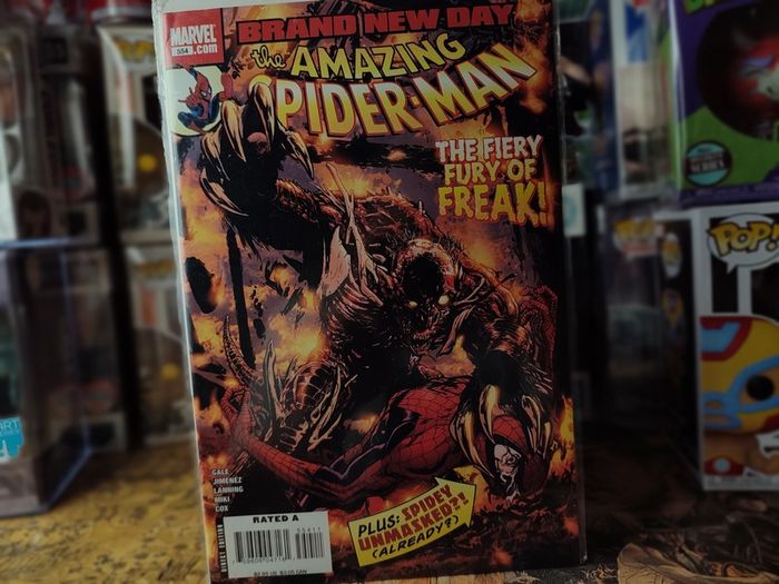 Amazing Spider-Man ! Issue #554 ! First Printing ! 2008 ! by Marvel !