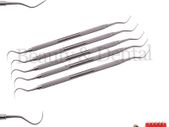 5x Explorer+Probe 23/17A Dentist Teeth Inspection Tools Tooth Scrapers Lab