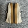 Prada Gabardine Canvas Mary Jane Sz 4.5UK 37 Beige Canvas Platform Espadrille Image 4