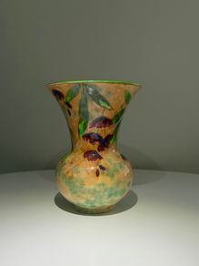 Royal Doulton (8025A & D6276) Wisteria Vase 1949 - Rare Form