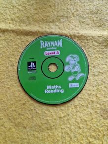 Rayman junior Maths reading PlayStation1 ps1 PlayStation2 ps2 games Original