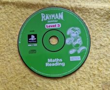 Rayman junior Maths reading PlayStation1 ps1 PlayStation2 ps2 games Original