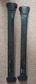 Yakima FlushBar 100 & 105cm Silver Pair (S26Y) Roof Racks