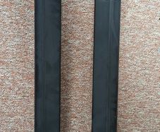 Yakima FlushBar 100 & 105cm Silver Pair (S26Y) Roof Racks