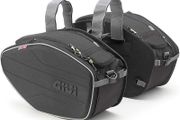 Givi EA101B Expandable 30lts motorcycle saddle bags - Free Delivery Nationwide