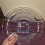 1930's Walther and Sohne Art Deco blue glass bowl Image 2