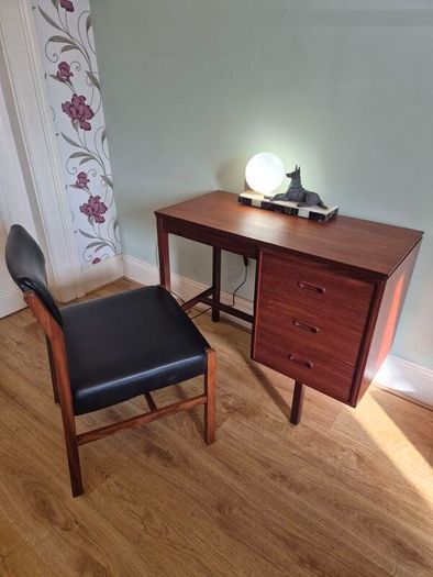 mid Century teak desk