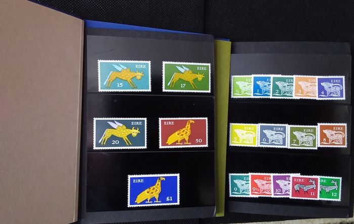 Ireland Mint Stamps : Irish Definitive Folders 1971