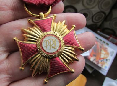 Poland,Cross of Merit.First Class.Instituted 1923.