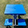 Folding camping / picnic table and chairs Image 2
