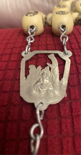 Very Rare Giant Size Rosary Beads