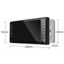 7 inch 2Din Car Touch Capacitive Screen MP5 Player Support FM / TF / Mirror Link for Toyota RAV4 Corolla Prado Camry Yaris Allion Image 2