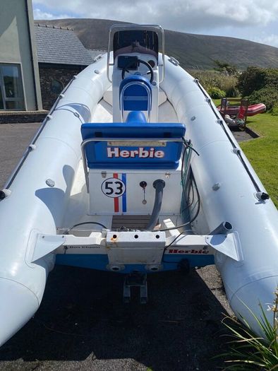 5m hypalon Rib. (NO ENGINE)