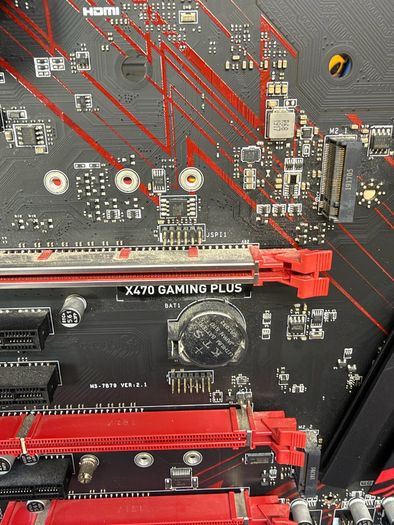 Msi x470 gaming plus motherboard