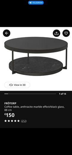 Ikea Coffee Table - Frotorp