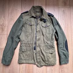 Diesel Mens Army Style Coat
