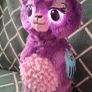Hatchimals Llalacorn Interactive Purple Llama Talks Lights Up Grows 32 inches. Image 4