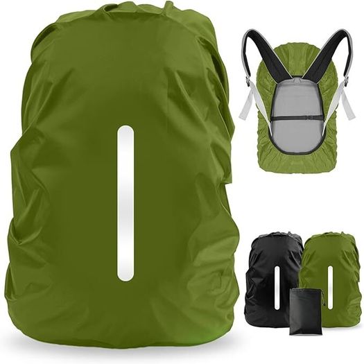 Waterproof Rain Cover for Backpack, Reflective Rucksack Rain Cover for Anti-dust/Anti-Theft/Bicycling/Hiking/Camping/Traveling/Outdoor Activities