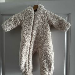 zara faux shearling fleece piece suit