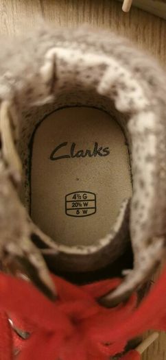 Clarks suede boots