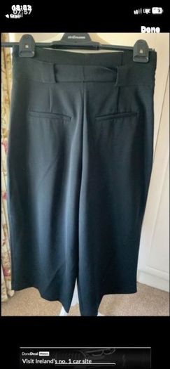 trousers Bnwt paper bag style cullottes